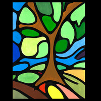 sans titre 
 2000-01. Encre pigmentée, acrylique et encre de chine sur papier. 21 x 29.7 cm. 
2000 – Dominique Vial