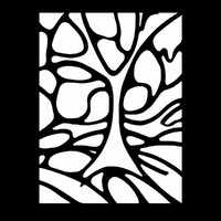 Arbre 1. Encre de chine sur papier. 21 x 29.7 cm. 
2000 – Dominique Vial