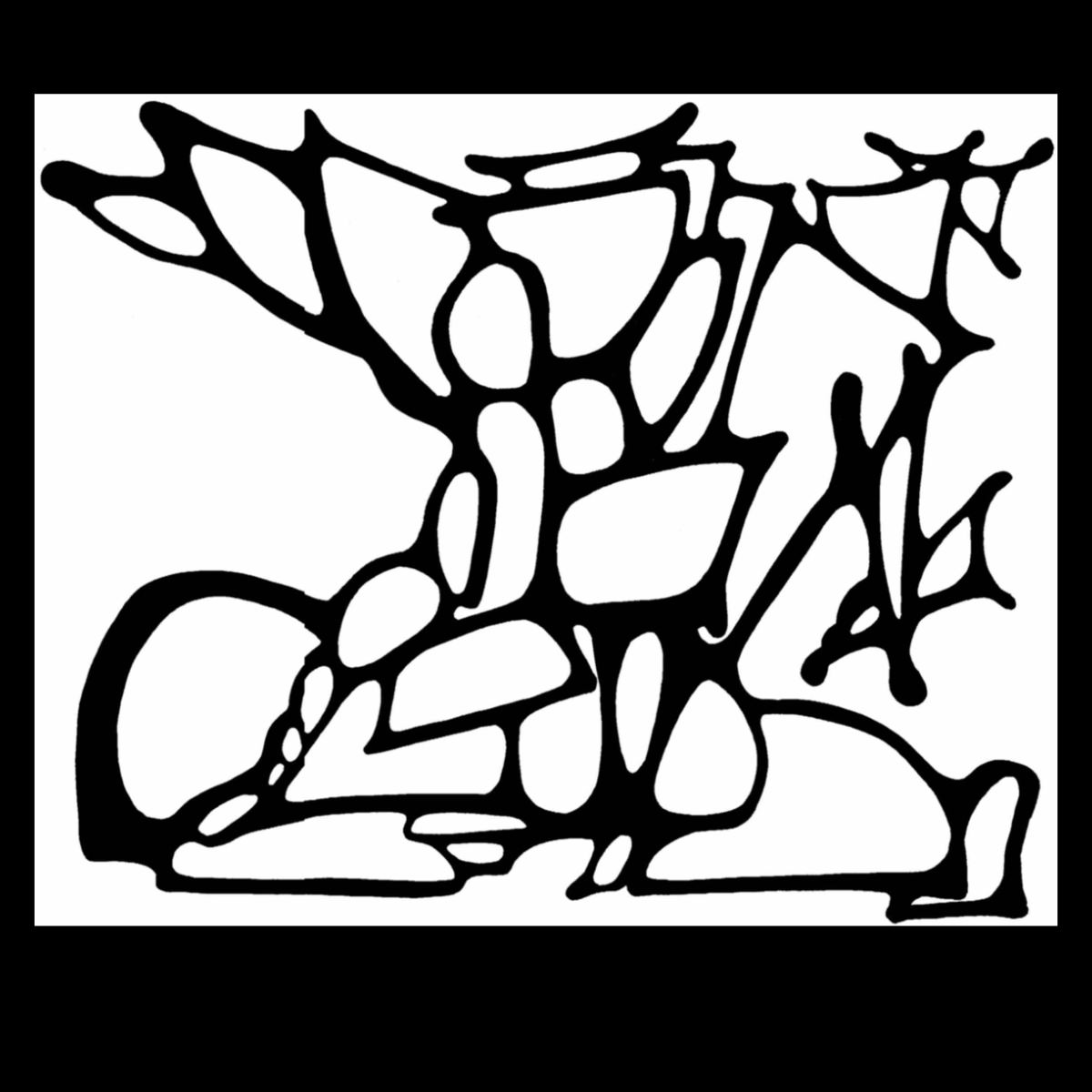 sans titre 
 2000-08. Encre de chine sur papier. 29.7 x 21 cm. 
2000 – Dominique Vial