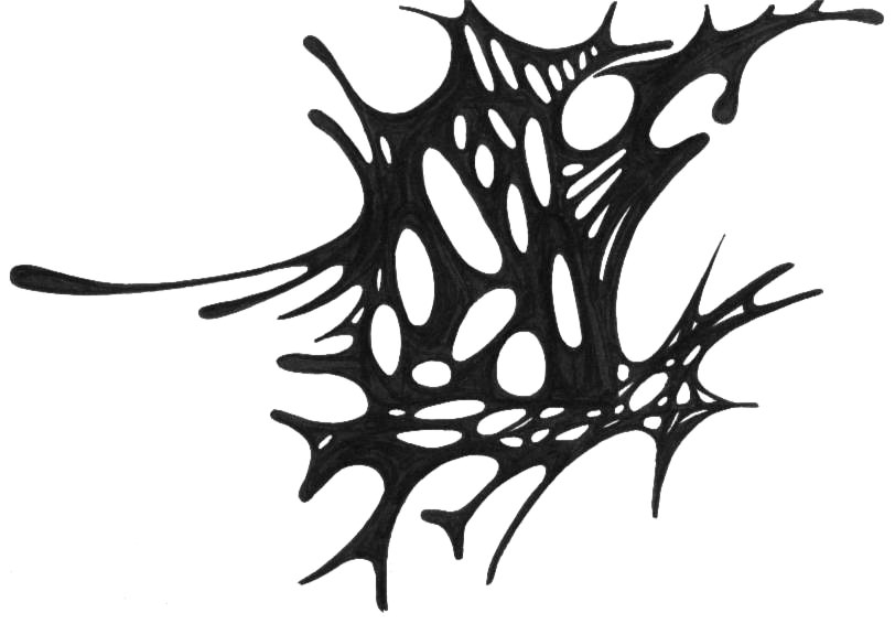 21 avec M. Encre de chine sur papier. 29.7 x 21 cm. 
2001 – Dominique Vial