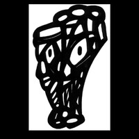 sans titre 
 2001-02. Encre de chine sur papier. . 
2001 – Dominique Vial