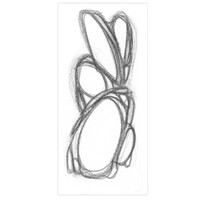 sans titre 
 2001-03. Crayon sur papier. . 
2001 – Dominique Vial