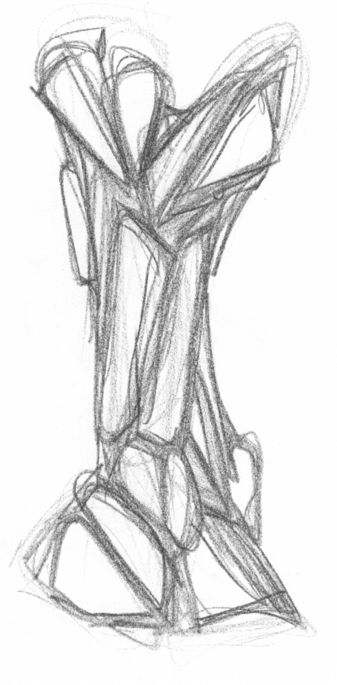 21 avec M. Crayon sur papier. . 
2001 – Dominique Vial