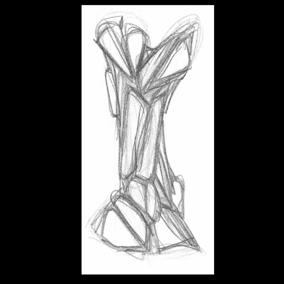 21 avec M. Crayon sur papier. . 
2001 – Dominique Vial