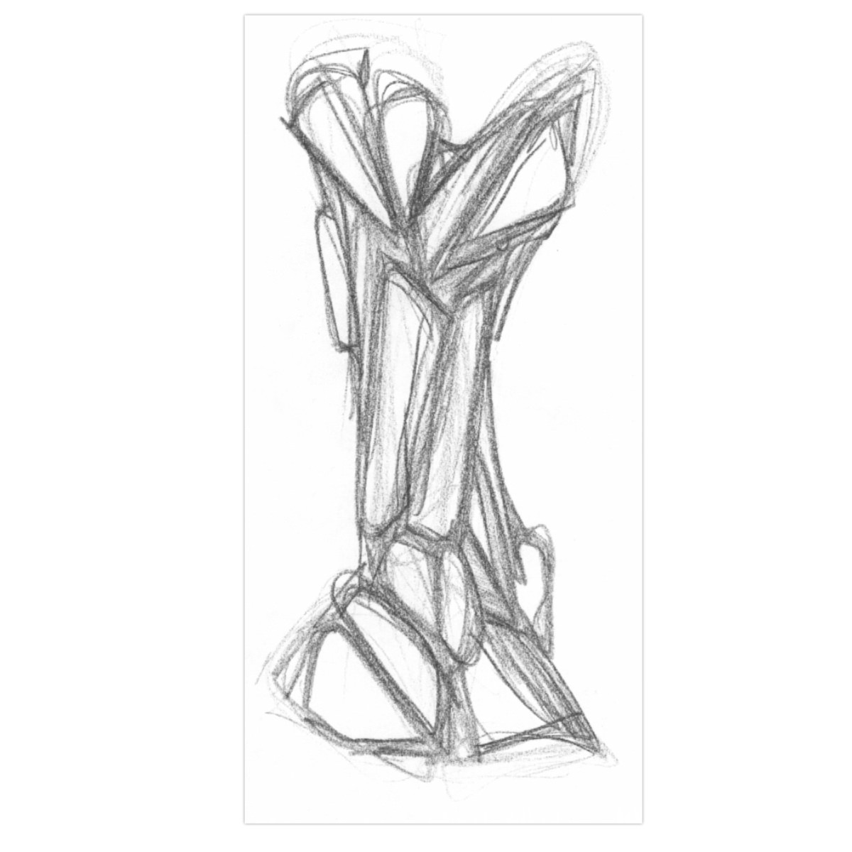 21 avec M. Crayon sur papier. . 
2001 – Dominique Vial