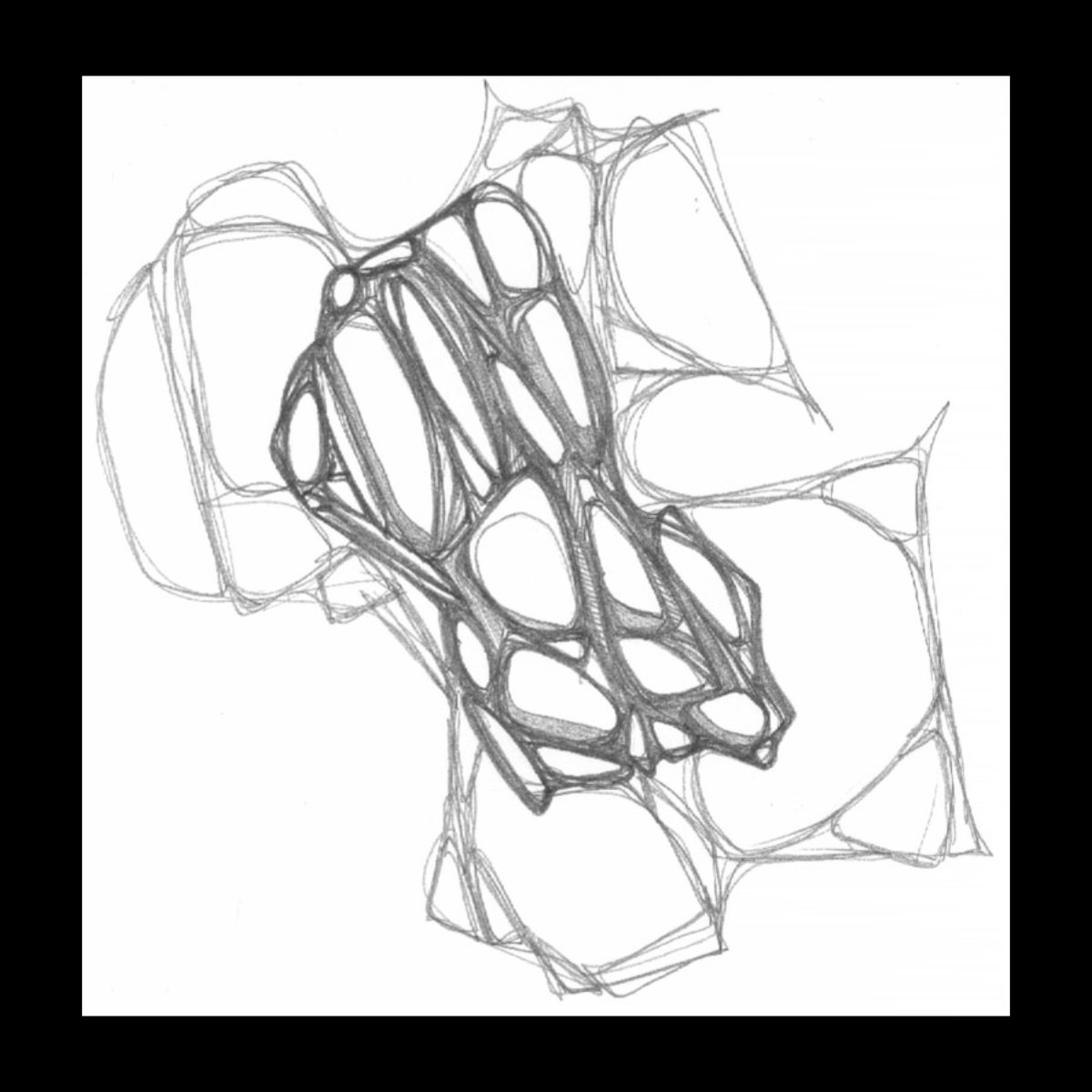 sans titre 
 2001-09. Crayon sur papier. . 
2001 – Dominique Vial