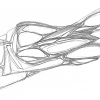 sans titre 
 2001-10. Crayon sur papier. . 
2001 – Dominique Vial