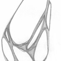 sans titre 
 2001-19. Crayon sur papier. . 
2001 – Dominique Vial