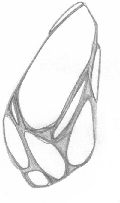 sans titre 
 2001-19. Crayon sur papier. . 
2001 – Dominique Vial