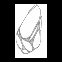 sans titre 
 2001-19. Crayon sur papier. . 
2001 – Dominique Vial