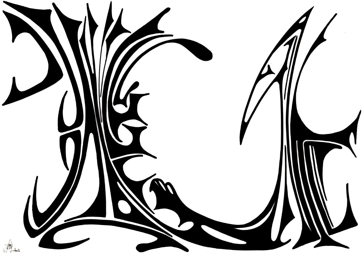 sans titre 
 2002-07. Encre de chine sur papier. . 
2002 – Dominique Vial