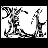 sans titre 
 2002-07. Encre de chine sur papier. . 
2002 – Dominique Vial