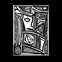 sans titre 
 2003-03. Encre de chine sur papier. . 
2003 – Dominique Vial