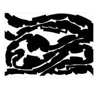 sans titre 
 2003-12. Encre de chine sur papier. . 
2003 – Dominique Vial