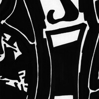 visage 3. Encre de chine sur papier. . 
2003 – Dominique Vial