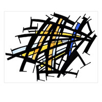 sans titre 
 2003-26. Encre de chine et encre à alcool sur papier. . 
2003 – Dominique Vial