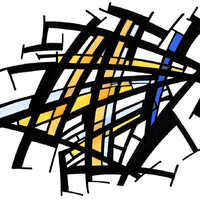 sans titre 
 2003-26. Encre de chine et encre à alcool sur papier. . 
2003 – Dominique Vial