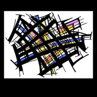 sans titre 
 2003-27. Encre de chine et encre à alcool sur papier. . 
2003 – Dominique Vial