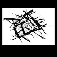 sans titre 
 2003-33. Encre de chine et encre pigmentée sur papier. 29.7 x 21 cm. 
2003 – Dominique Vial