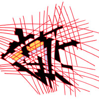 sans titre 
 2003-35. Encre à alcool et encre pigmentée sur papier. . 
2003 – Dominique Vial