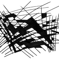 sans titre 
 2003-36. Encre de chine et encre pigmentée sur papier. . 
2003 – Dominique Vial