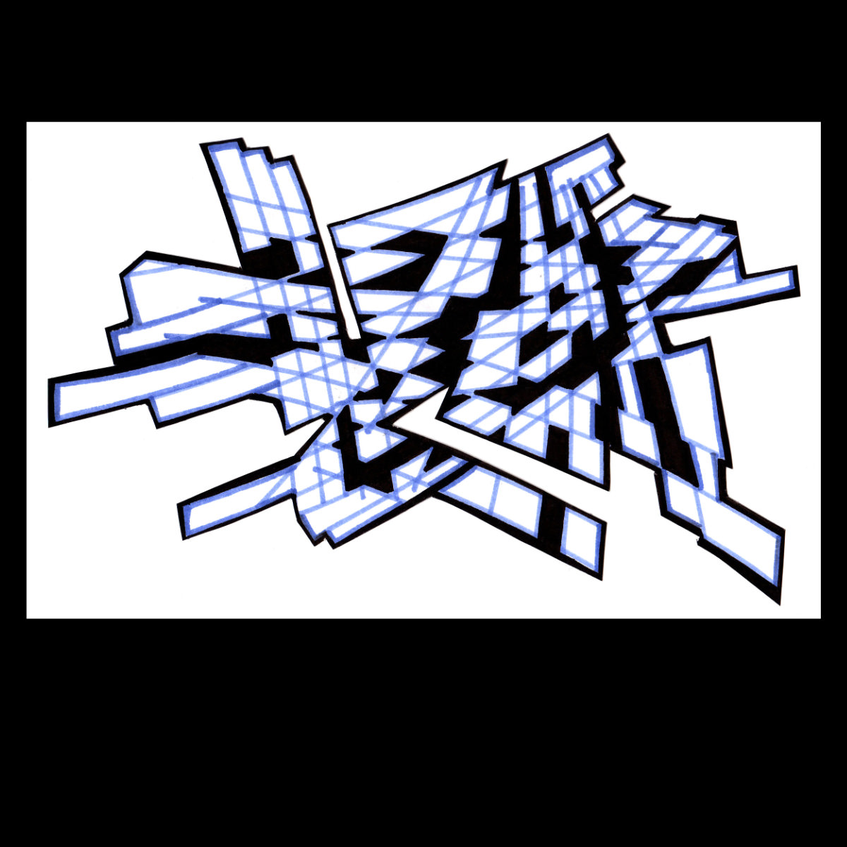 sans titre 
 2003-42. Encre à alcool et encre pigmentée sur papier. . 
2003 – Dominique Vial