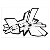 sans titre 
 2003-48. Encre de chine et encre pigmentée sur papier. . 
2003 – Dominique Vial