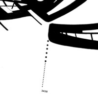 sans titre 
 2004-01. Encre de chine et transfert sur papier. 29.7 x 21 cm. 
2004 – Dominique Vial