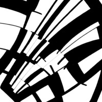 sans titre 
 2004-01. Encre de chine et transfert sur papier. 29.7 x 21 cm. 
2004 – Dominique Vial