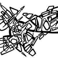 sans titre 
 2004-44. Encre de chine sur papier. 29.7 x 21 cm. 
2004 – Dominique Vial