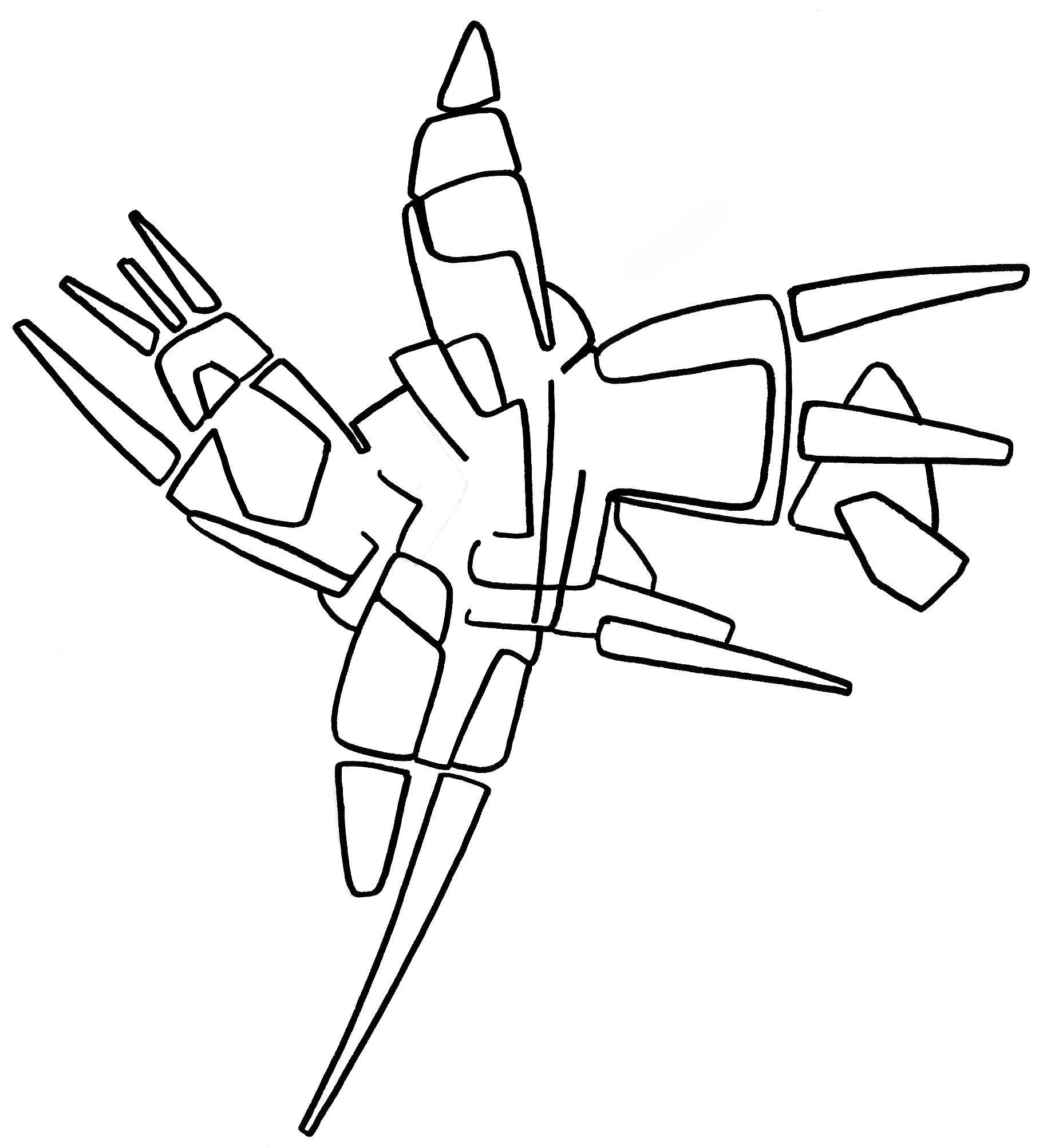 sans titre 
 2005-13. Encre pigmentée sur papier. . 
2005 – Dominique Vial