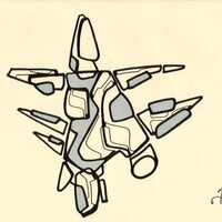 sans titre 
 2005-35. Encre de chine, encre pigmentée et encre à alcool sur papier. 29.7 x 21 cm. 
2005 – Dominique Vial