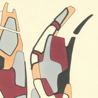 sans titre 
 2005-50. Encre pigmentée et encres à alcool sur papier. 21 x 29.7 cm. 
2005 – Dominique Vial