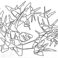 08-002. Encre pigmentée et crayon sur papier. 29.7 x 21 cm. 
2006 – Dominique Vial