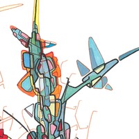 sans titre 
 2017-02. Encre pigmentée, encre à base d’alcool sur papier. 21 x 29.7 cm. 
2017 – Dominique Vial