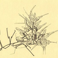 sans titre 
 2017-11. Encre pigmentée sur papier. 21 x 14.8 cm. 
2017 – Dominique Vial