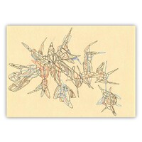 sans titre 
 2017-12. Encre pigmentée sur papier. 21 x 14.8 cm. 
2017 – Dominique Vial