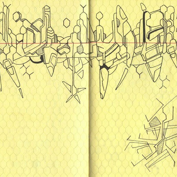 

Paysage 1
 
 &ndash; Encre pigment&eacute;e sur papier &ndash;  &ndash; 2017