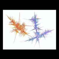 sans titre 
 2018-014. Acrylique sur papier machine. 29.7 x 21 cm. 
2018 – Dominique Vial