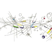 sans titre 
 2018-020. Encre à base d’alcool, encre pigmentée, sur papier bristol. 29.7 x 21 cm. 
2018 – Dominique Vial