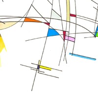 sans titre 
 2018-021. Encre   à base d’alcool, encre pigmentée, sur papier bristol. 21 x 29.7 cm. 
2018 – Dominique Vial