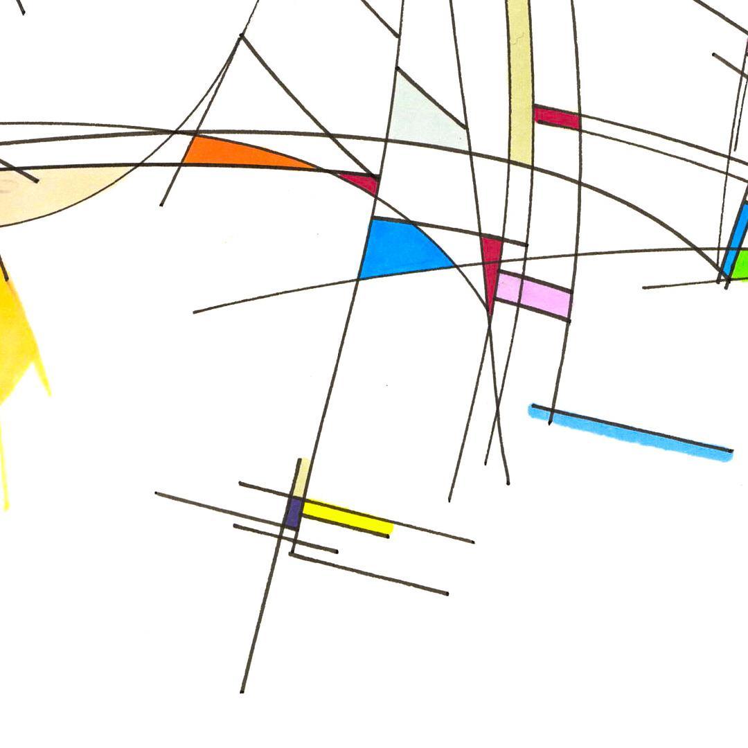 sans titre 
 2018-021. Encre   à base d’alcool, encre pigmentée, sur papier bristol. 21 x 29.7 cm. 
2018 – Dominique Vial