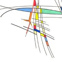 sans titre 
 2018-022. Encre à base d’alcool, encre pigmentée, acrylique, sur papier bristol. 29.7 x 21 cm. 
2018 – Dominique Vial