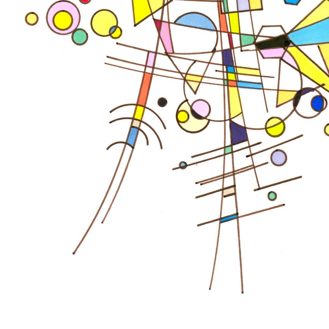 sans titre 
 2018-030. Encre à base d’alcool, encre pigmentée, sur papier bristol. 21 x 29.7 cm. 
2018 – Dominique Vial