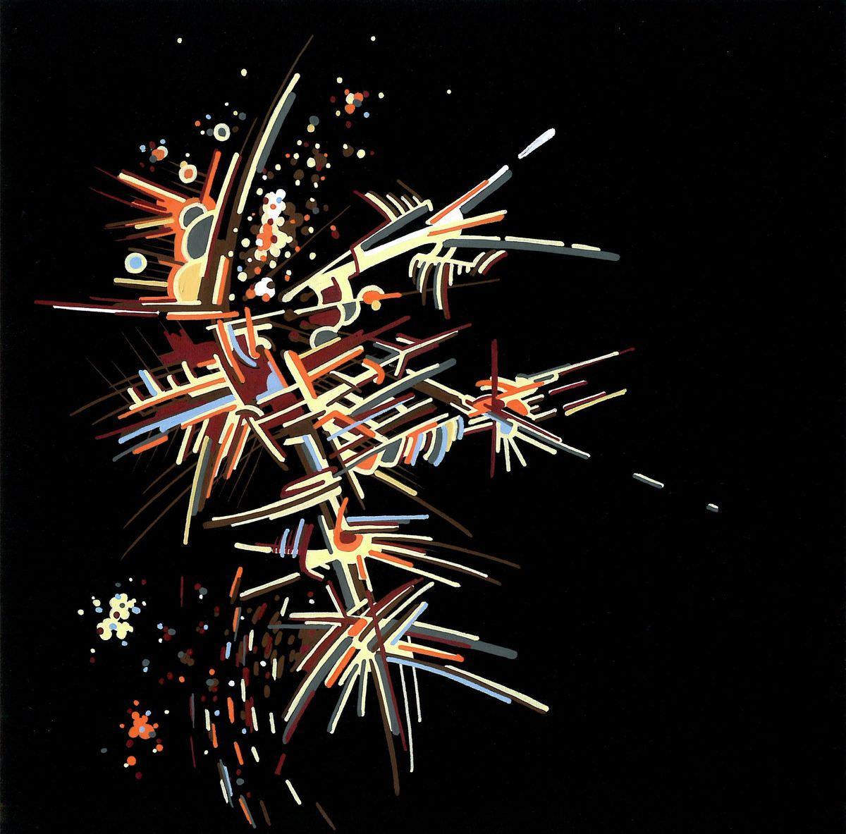 sans titre 
 2018-035. Acrylique sur papier Black Black Fabriano. 20 x 20 cm. 
2018 – Dominique Vial