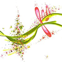 sans titre 
 2018-075. Acrylique sur papier Molotow. 29.7 x 21 cm. 
2018 – Dominique Vial