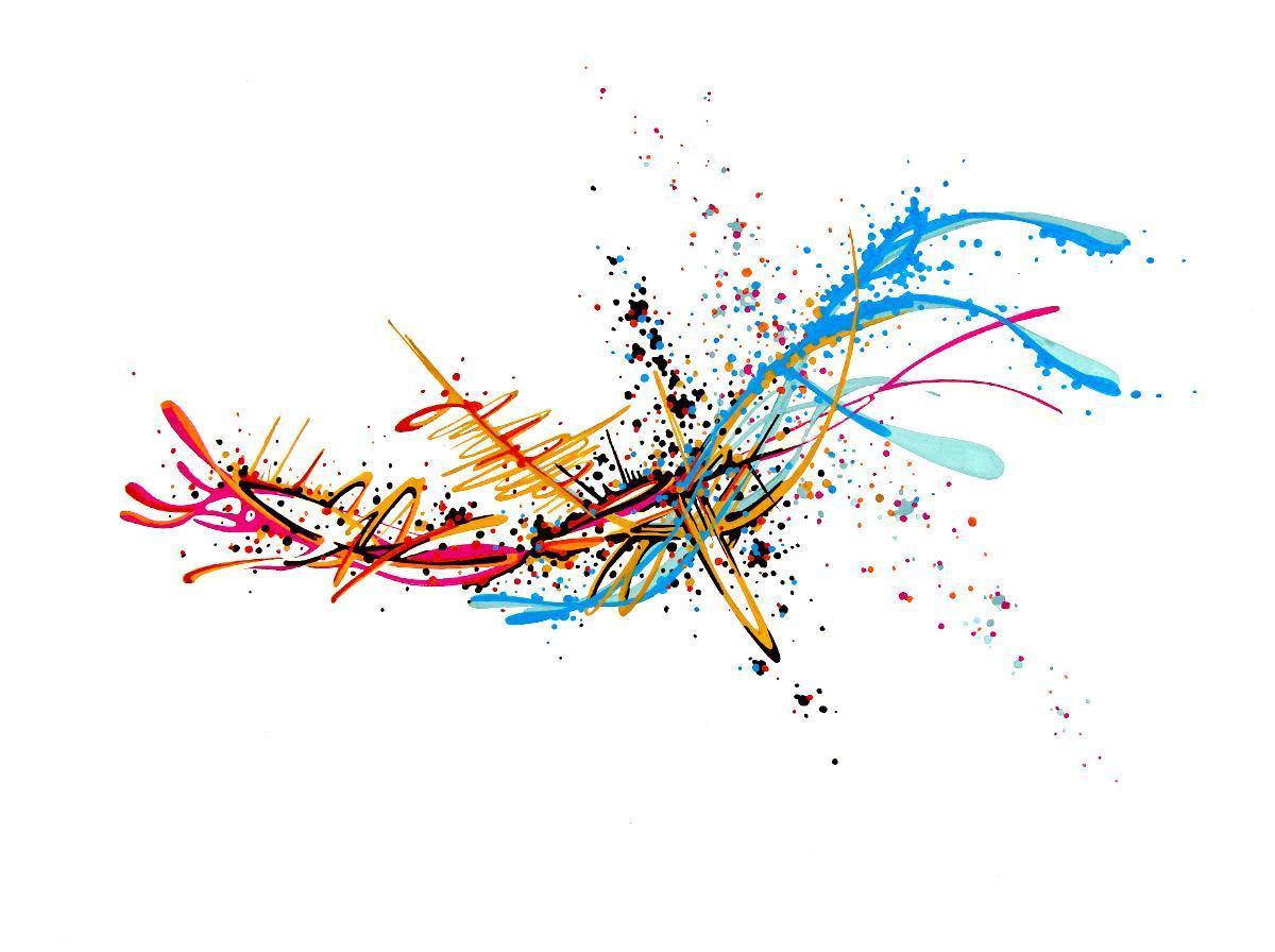 sans titre 
 2018-082. Acrylique sur papier White White Fabriano. 32 x 24 cm. 
2018 – Dominique Vial