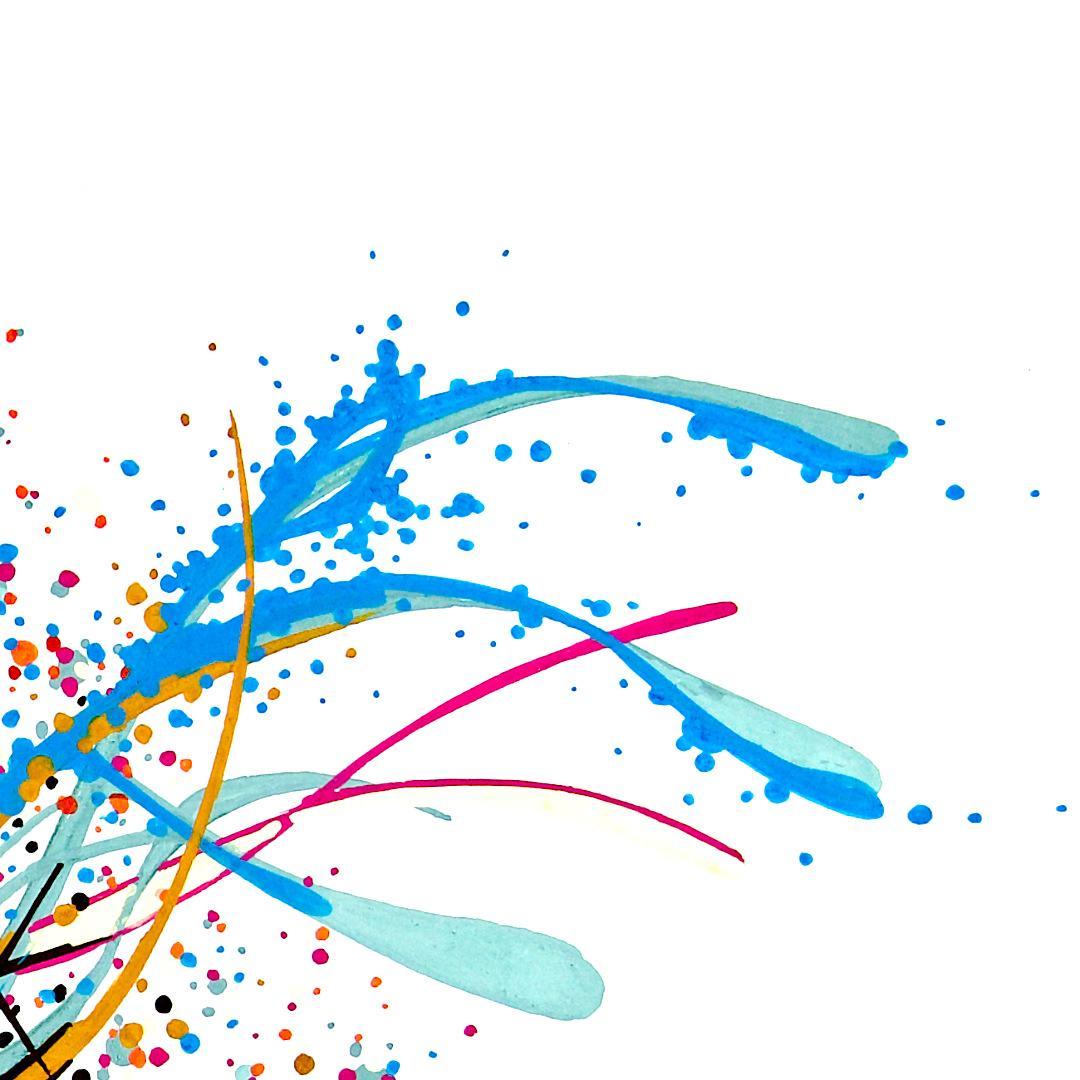 sans titre 
 2018-082. Acrylique sur papier White White Fabriano. 32 x 24 cm. 
2018 – Dominique Vial