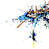 sans titre 
 2018-083. Acrylique sur papier White White Fabriano. 32 x 24 cm. 
2018 – Dominique Vial