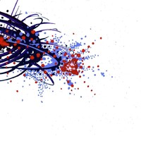 sans titre 
 2018-088. Acrylique sur papier Molotow. 29.7 x 21 cm. 
2018 – Dominique Vial